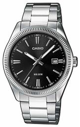 Ρολόι Μπαταρίας με Μεταλλικό Μπρασελέ Casio