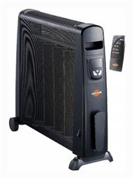 Θερμοπομπός Δαπέδου 2500W Mica με Ηλεκτρονικό Θερμοστάτη 71x64.8cm Μαύρος Kerosun