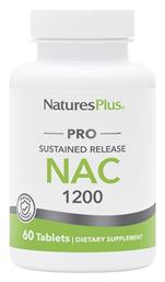 Nature's Plus Plus Nac 1200mg 60 ταμπλέτες - Natures Plus