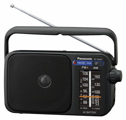RF-2400DEG-K Φορητό Ραδιόφωνο Ρεύματος / Μπαταρίας Μαύρο Panasonic