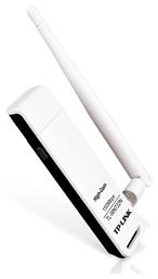 TP-LINK TL-WN722N v3 Ασύρματος USB Αντάπτορας Δικτύου με Αποσπώμενη Κεραία 150Mbps - TP LINK από το e-shop