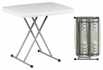 Τραπέζι Catering Blow Πτυσσόμενο 76x49x72 Λευκό - Woodwell