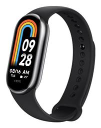 Smart Band 8 Αδιάβροχο με Παλμογράφο Μαύρο Xiaomi από το e-shop